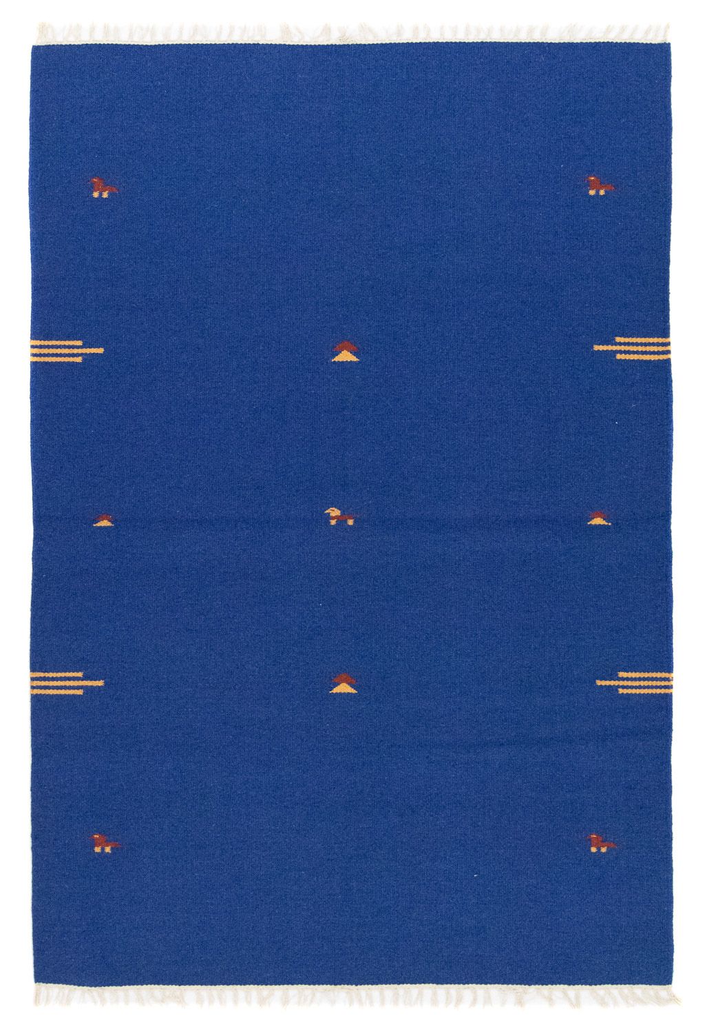 Tappeto Kelim - Tendenza - 180 x 120 cm - blu