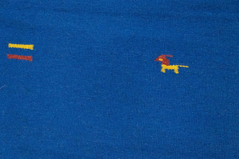 Tappeto Kelim - Tendenza - 180 x 120 cm - blu