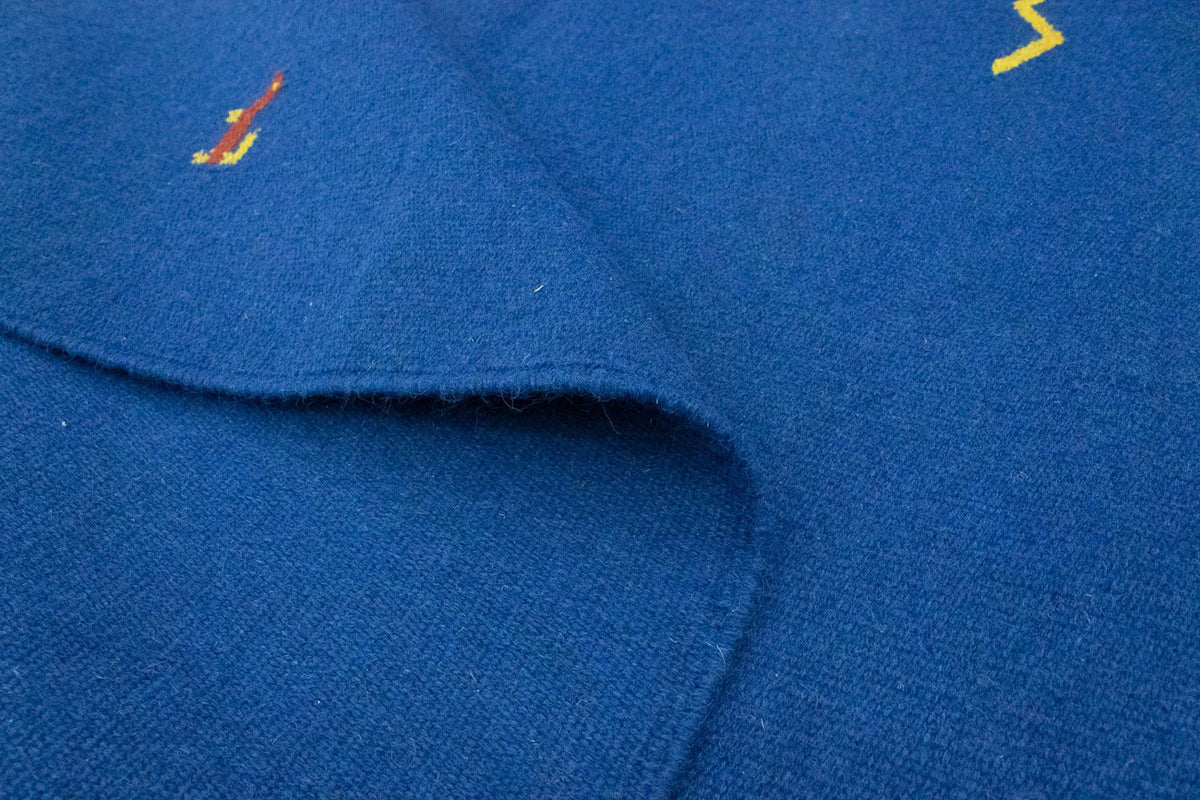 Tappeto Kelim - Tendenza - 180 x 120 cm - blu