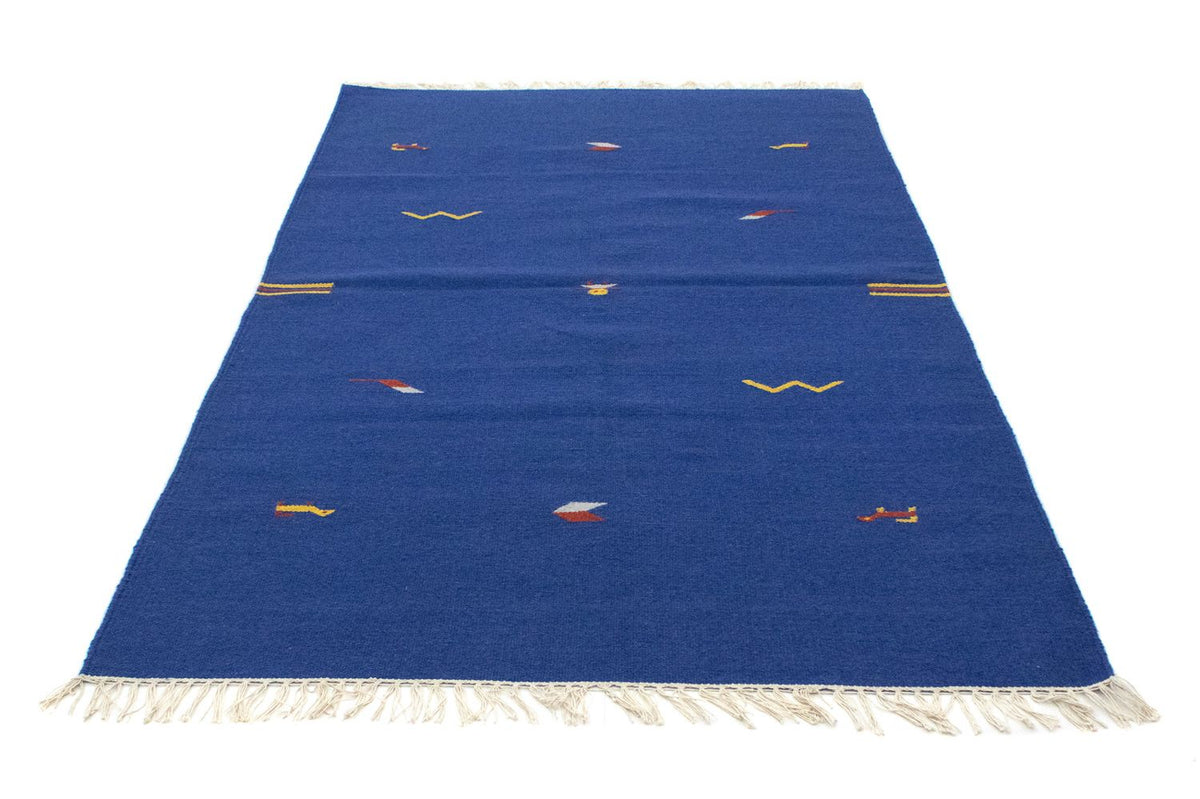Tappeto Kelim - Tendenza - 180 x 120 cm - blu