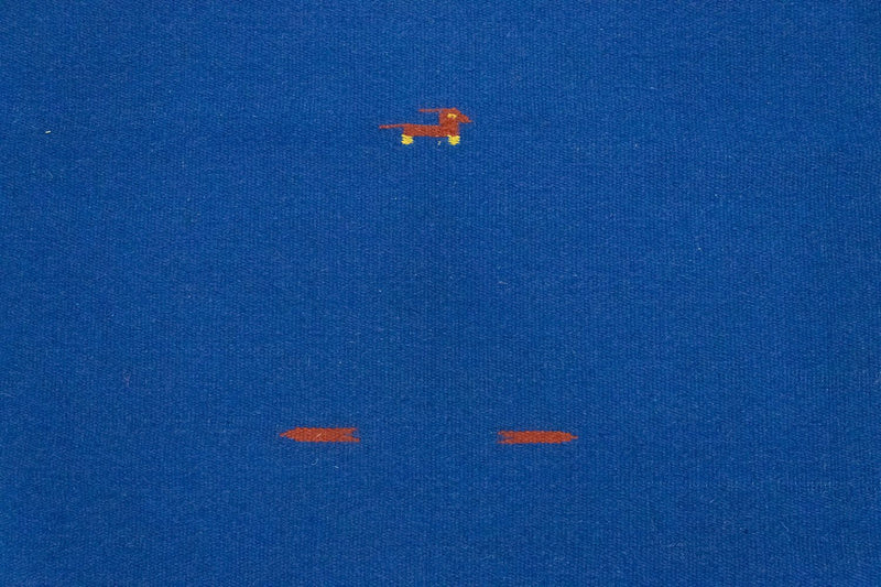 Tappeto Kelim - Tendenza - 180 x 120 cm - blu