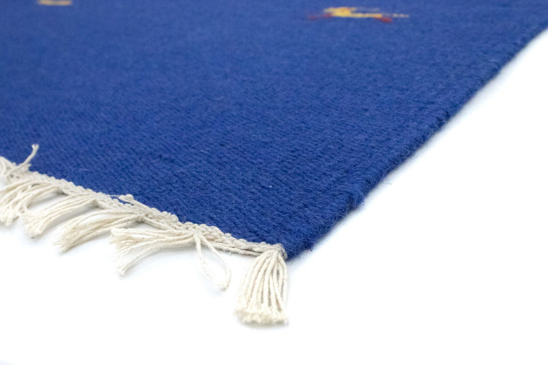 Tappeto Kelim - Tendenza - 180 x 120 cm - blu