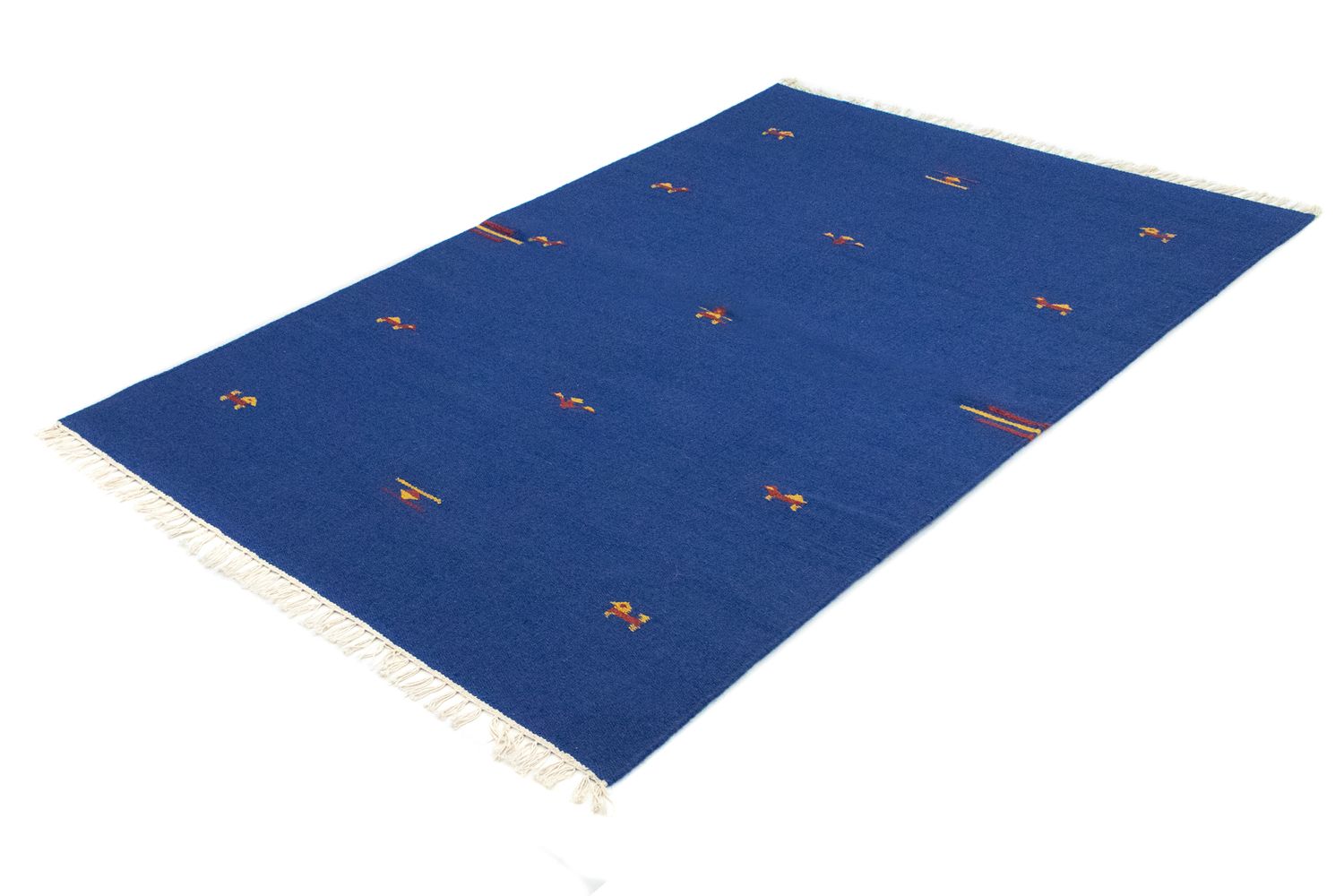 Tappeto Kelim - Tendenza - 180 x 120 cm - blu