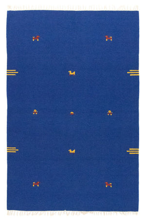 Tappeto Kelim - Tendenza - 180 x 120 cm - blu