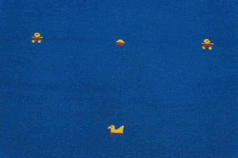 Tappeto Kelim - Tendenza - 180 x 120 cm - blu