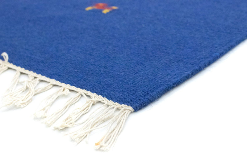 Tappeto Kelim - Tendenza - 180 x 120 cm - blu