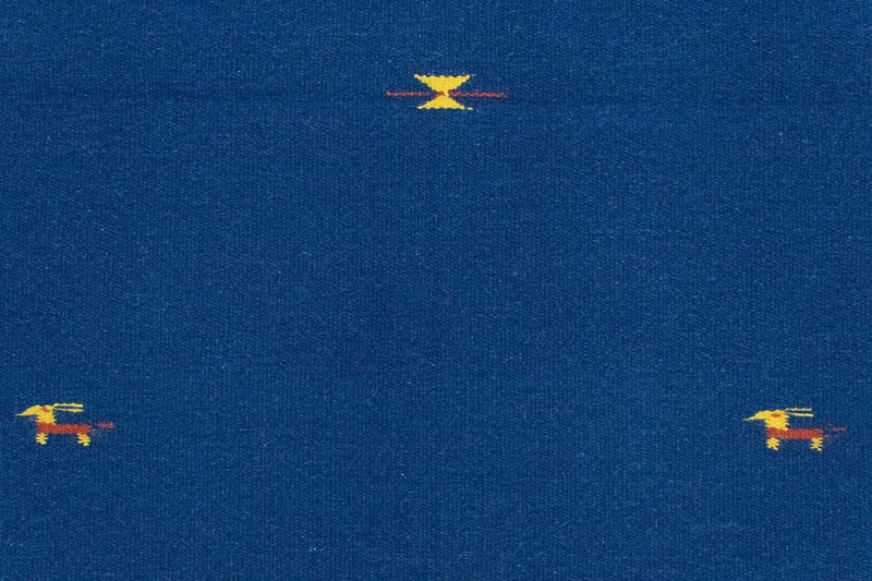 Tappeto Kelim - Tendenza - 180 x 120 cm - blu