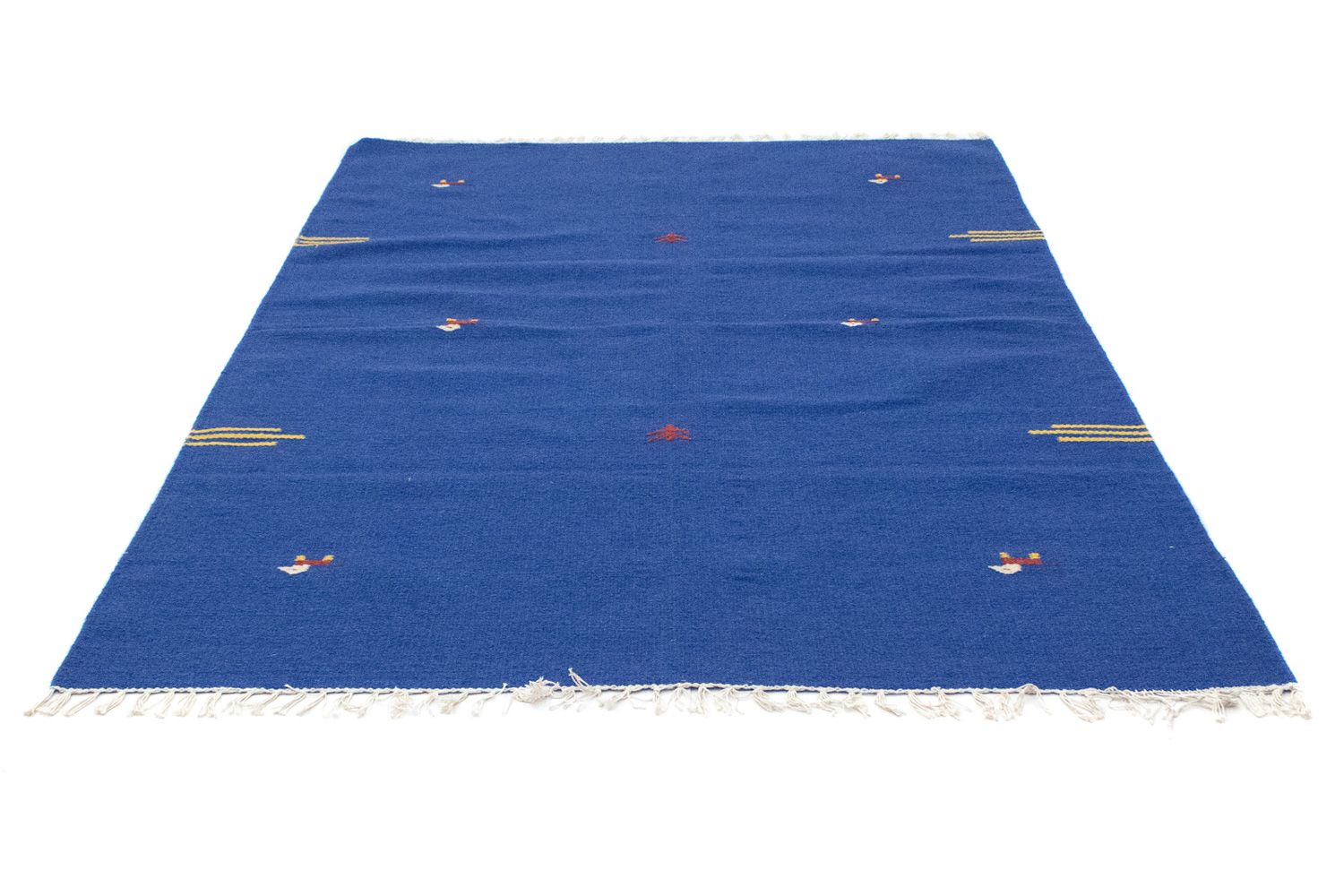 Tappeto Kelim - Tendenza - 180 x 120 cm - blu