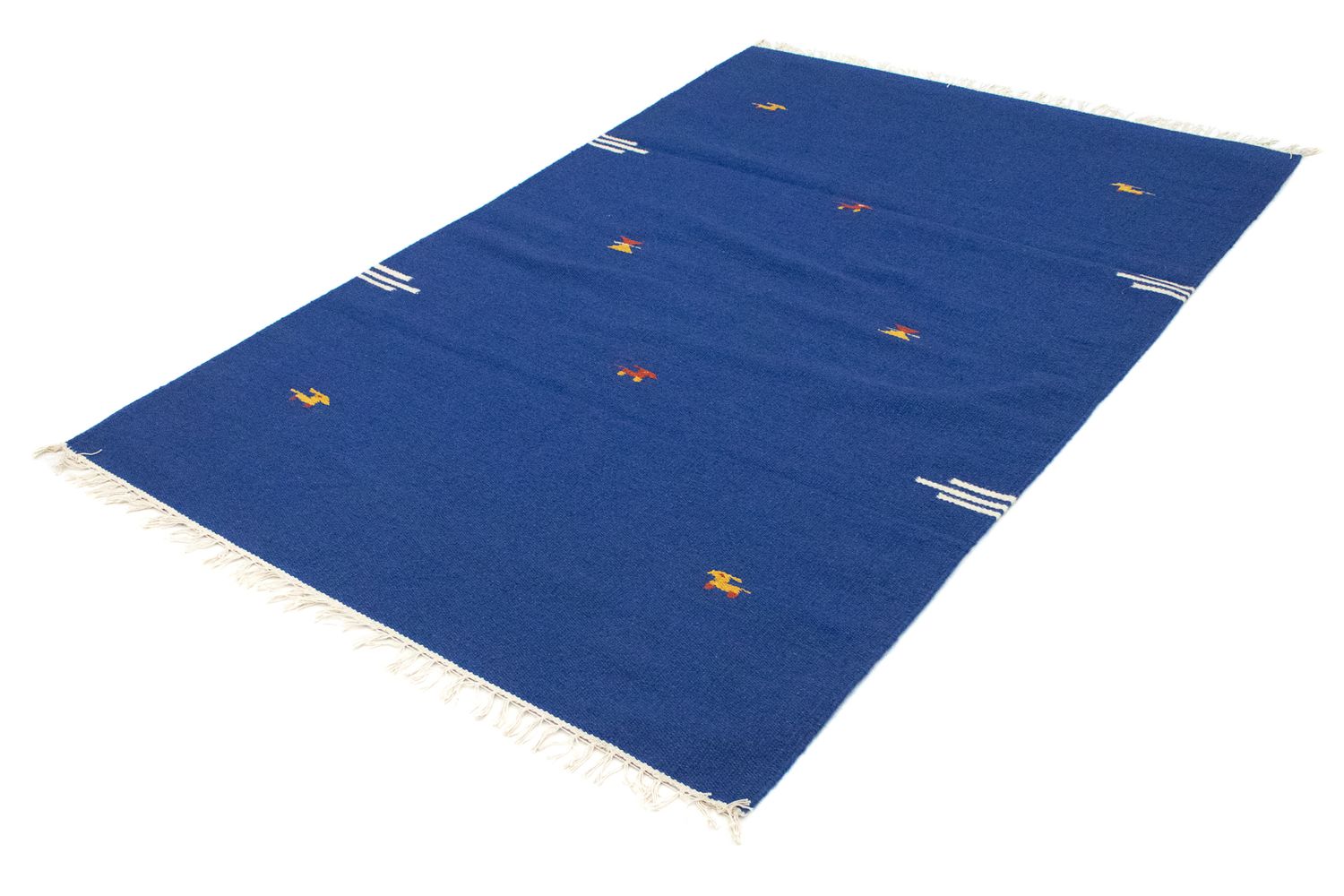 Tappeto Kelim - Tendenza - 180 x 120 cm - blu