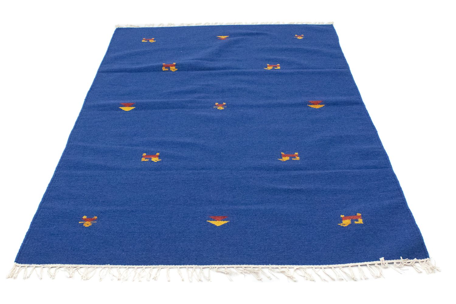Tappeto Kelim - Tendenza - 180 x 120 cm - blu
