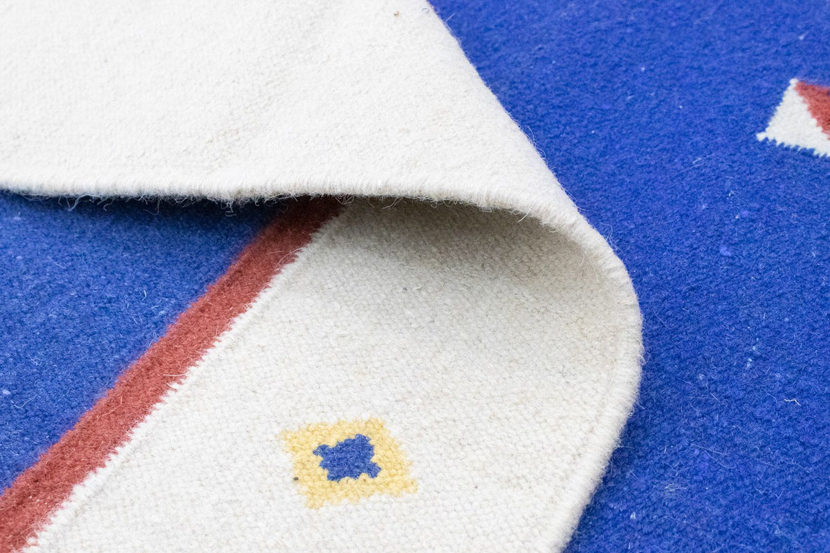 Tappeto Kelim - Tendenza - 180 x 120 cm - blu