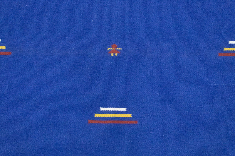 Tappeto Kelim - Tendenza - 180 x 120 cm - blu
