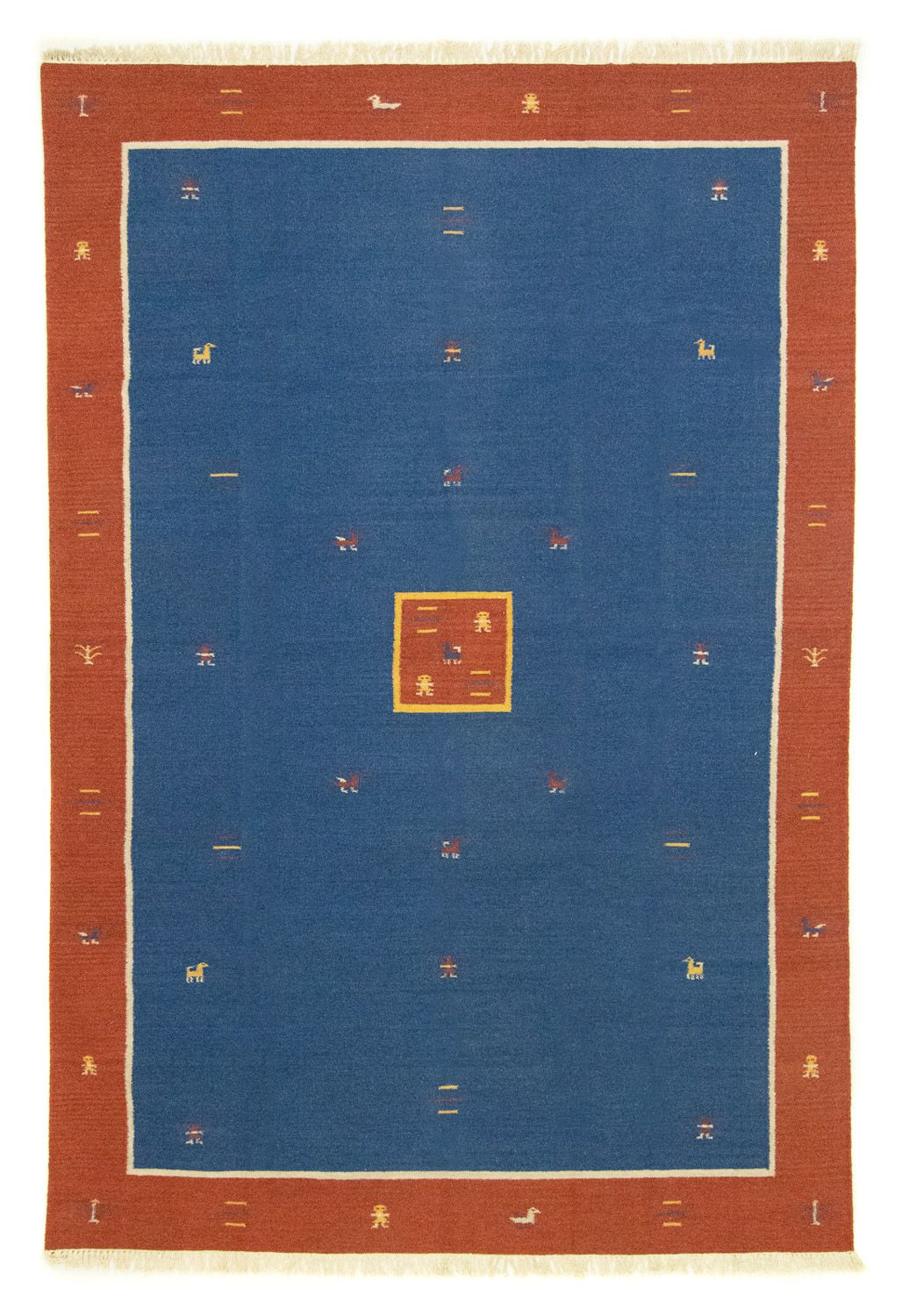 Tappeto Kelim - Tendenza - 300 x 200 cm - blu