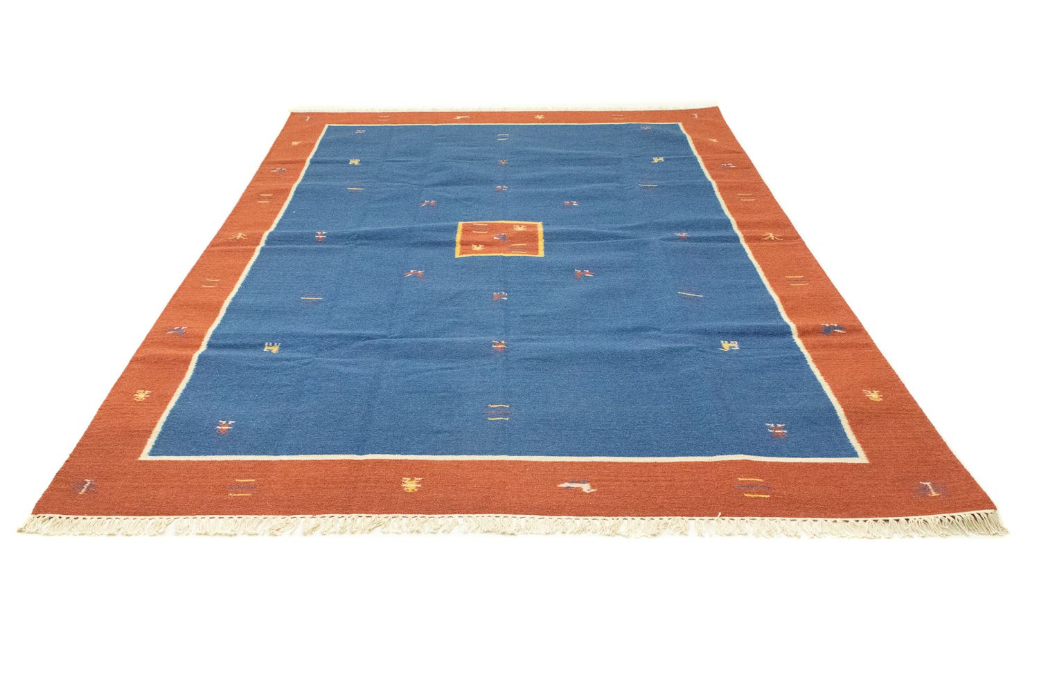 Tappeto Kelim - Tendenza - 300 x 200 cm - blu
