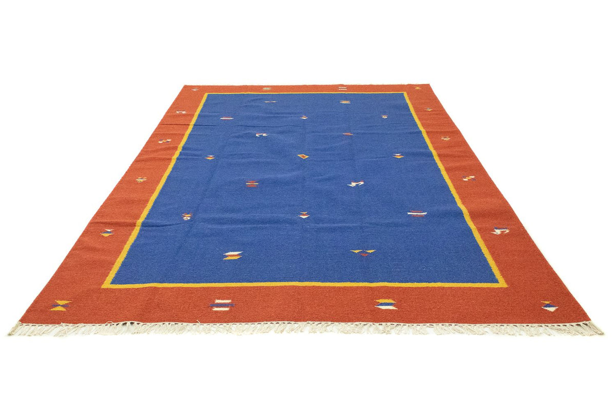 Tappeto Kelim - Tendenza - 300 x 200 cm - blu