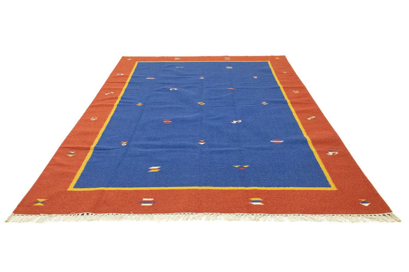 Tappeto Kelim - Tendenza - 300 x 200 cm - blu