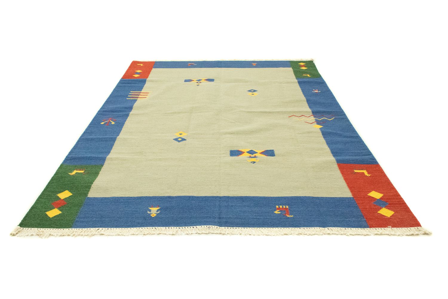 Tappeto Kelim - Tendenza - 300 x 200 cm - verde
