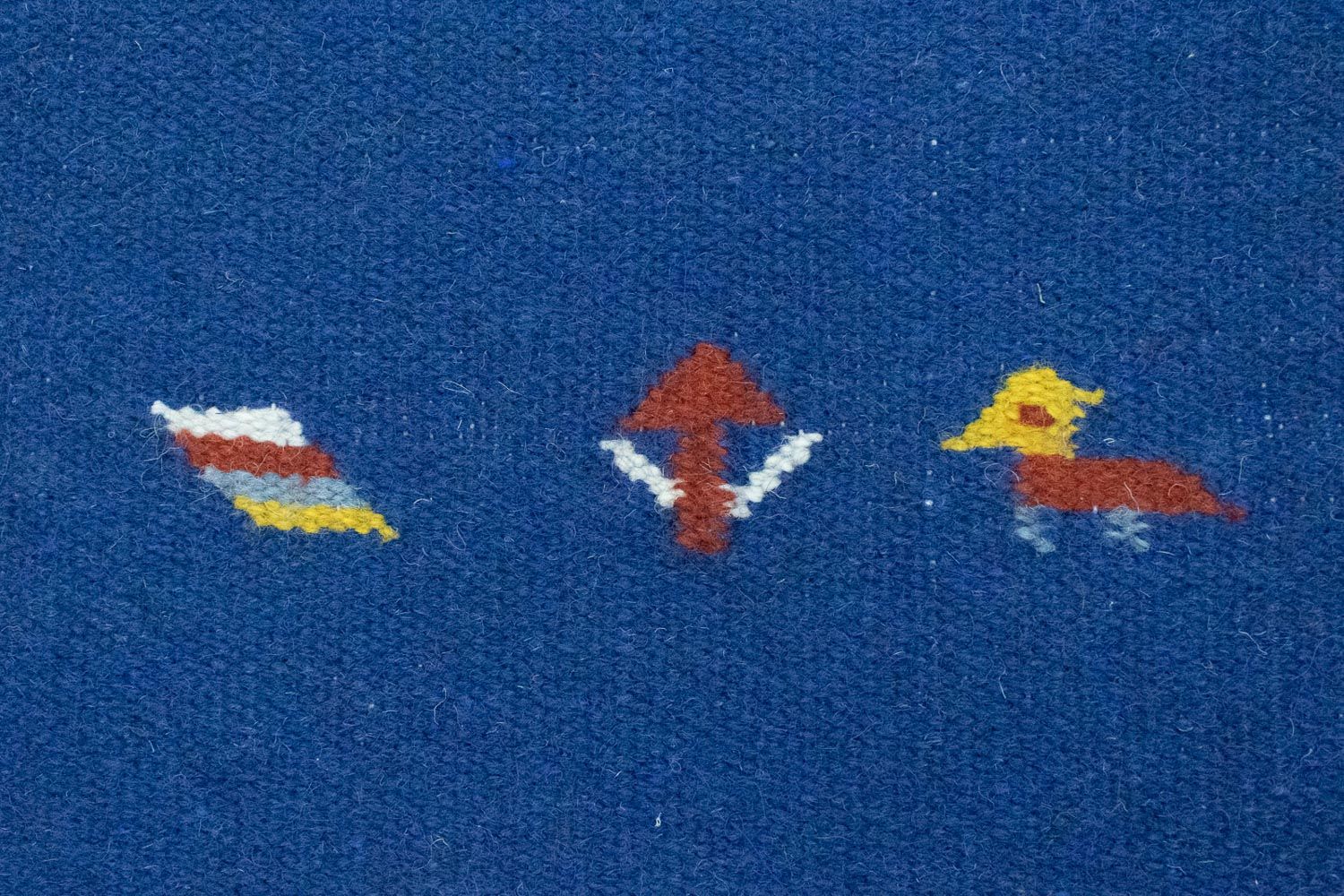 Tappeto Kelim - Tendenza - 180 x 120 cm - blu