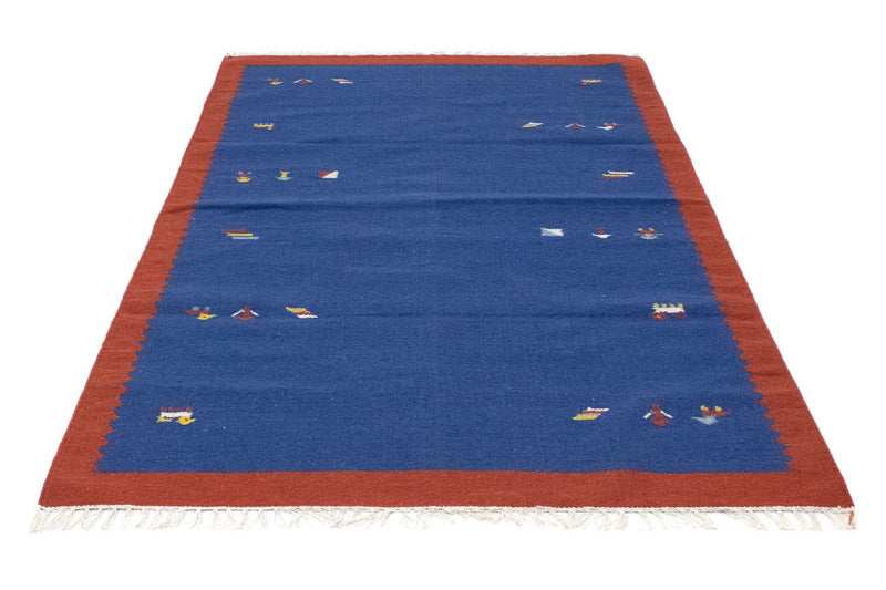 Tappeto Kelim - Tendenza - 180 x 120 cm - blu