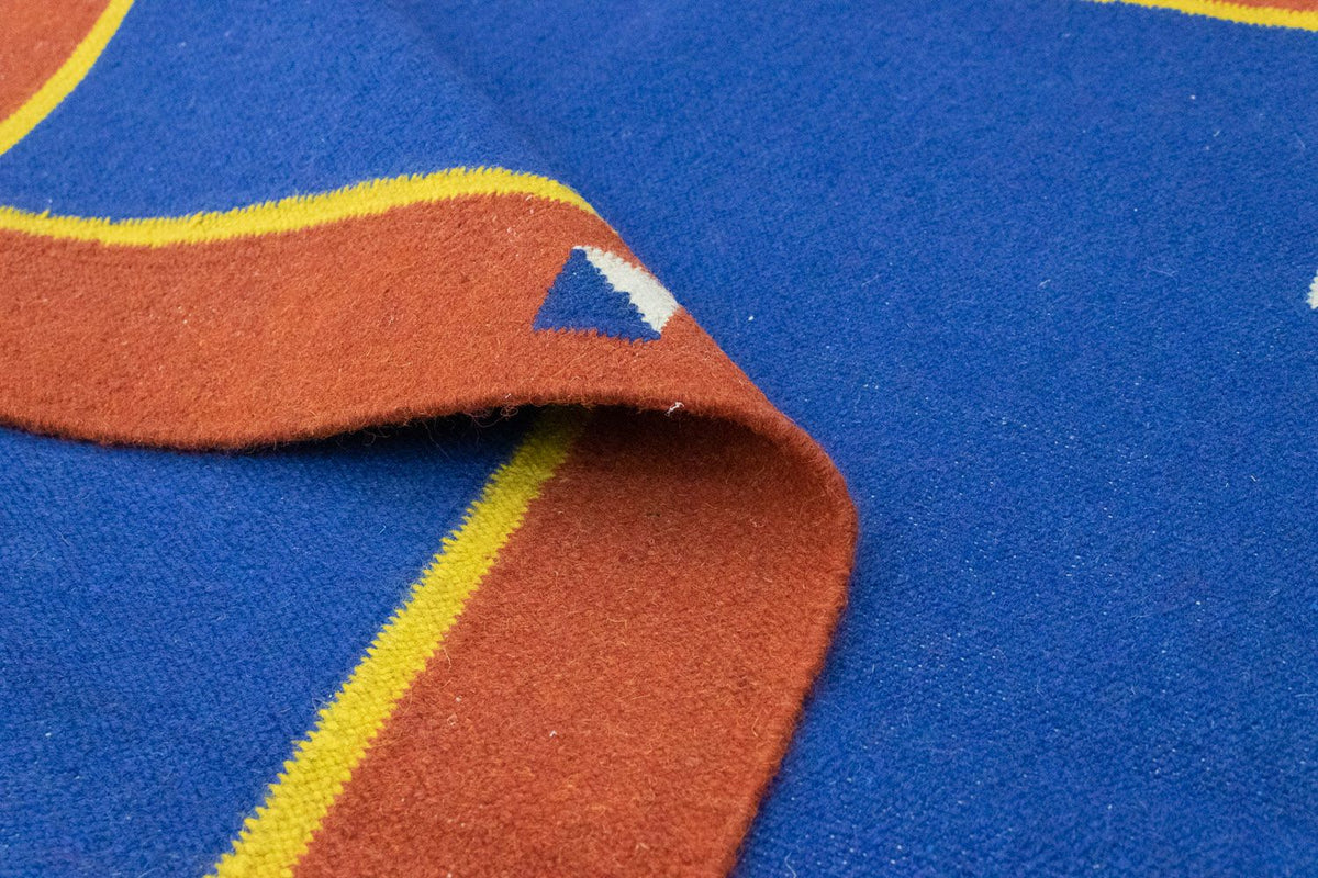 Tappeto Kelim - Tendenza - 180 x 120 cm - blu