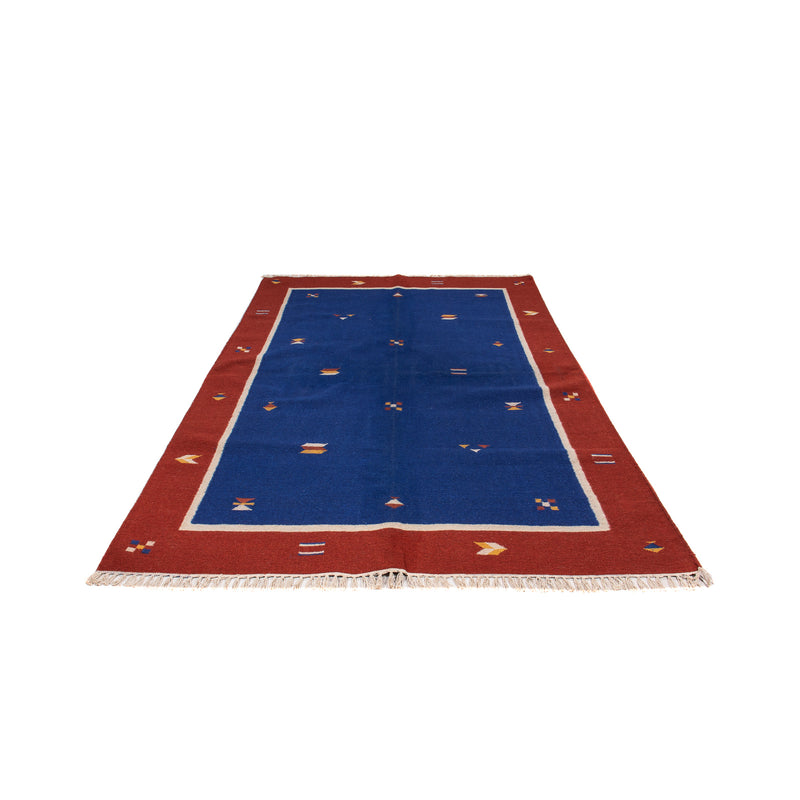 Tappeto Kelim - Tendenza - 240 x 170 cm - blu scuro
