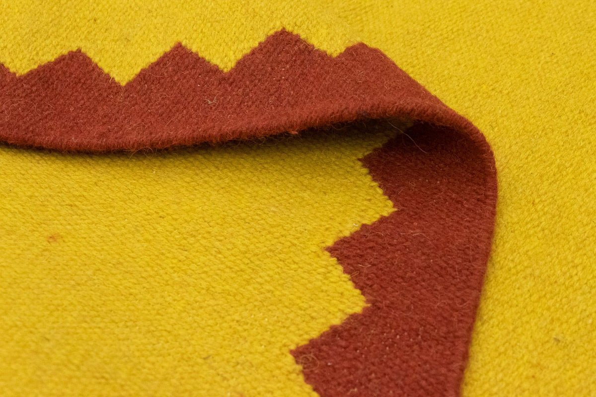 Tappeto Kelim - Tendenza - 180 x 120 cm - giallo