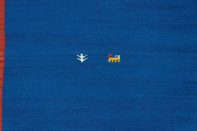 Tappeto Kelim - Tendenza - 180 x 120 cm - blu