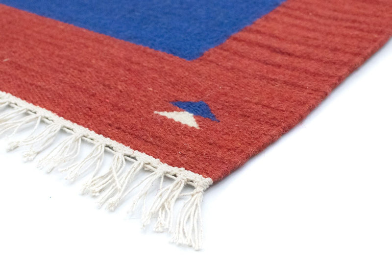 Tappeto Kelim - Tendenza - 180 x 120 cm - blu