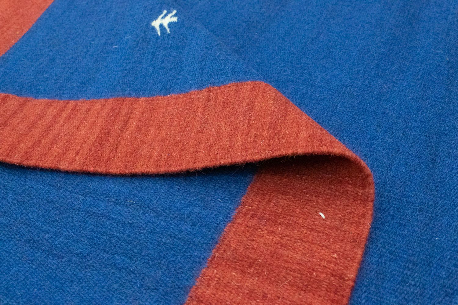 Tappeto Kelim - Tendenza - 180 x 120 cm - blu