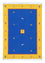 Tappeto Kelim - Tendenza - 200 x 140 cm - blu