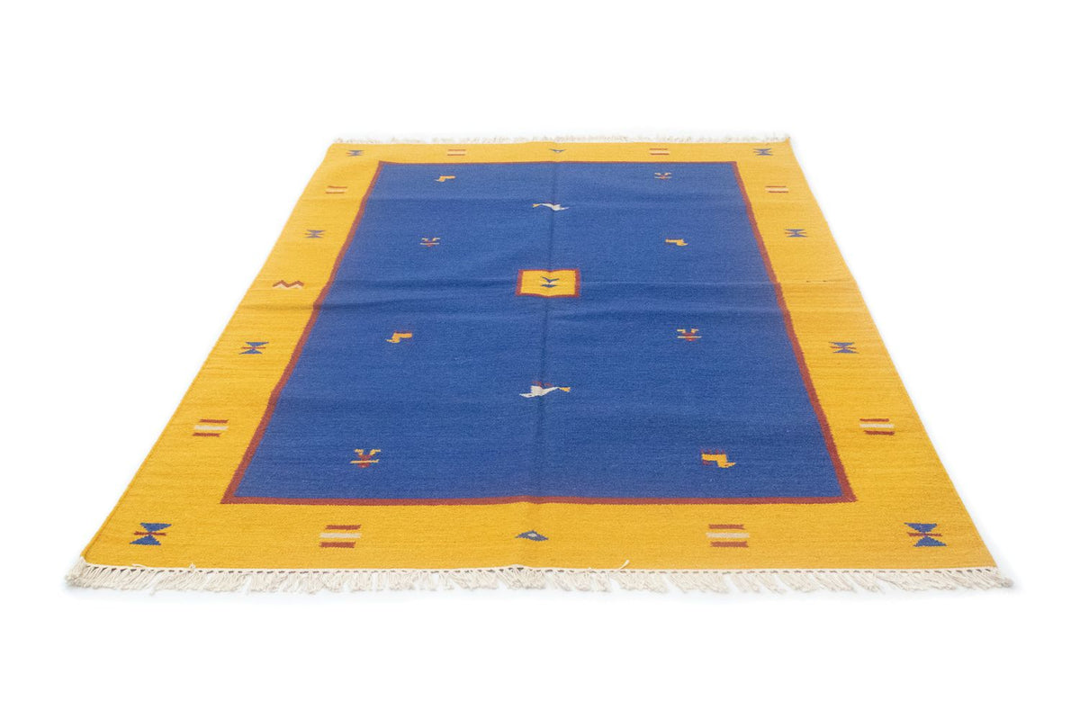 Tappeto Kelim - Tendenza - 200 x 140 cm - blu