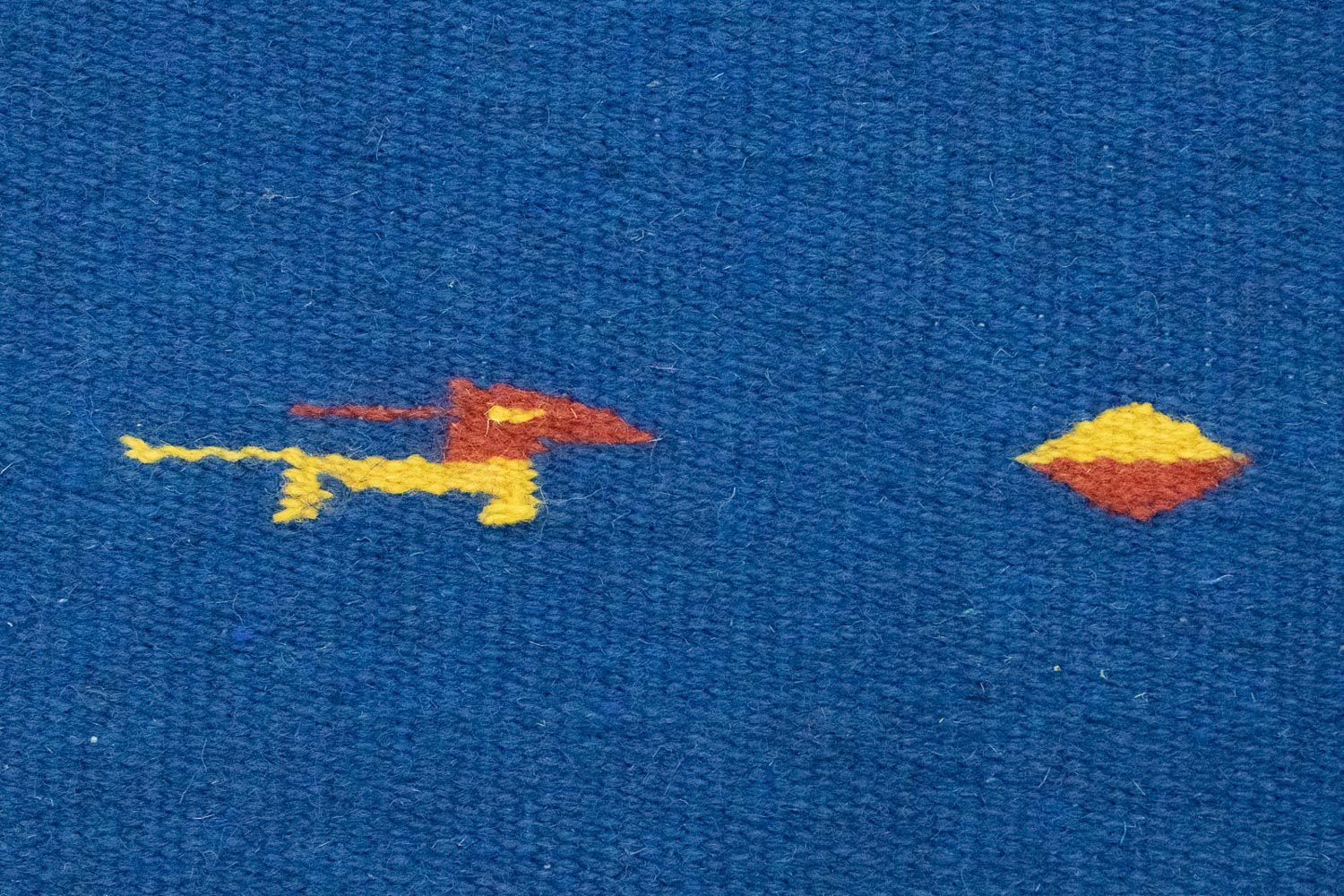 Tappeto Kelim - Tendenza - 200 x 140 cm - blu