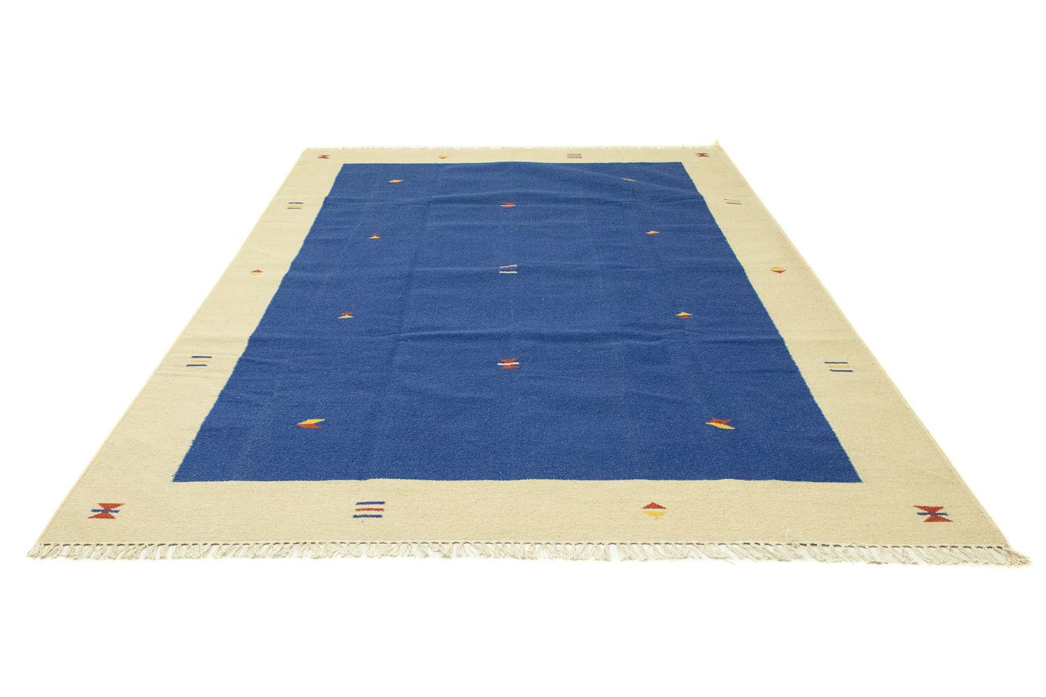 Tappeto Kelim - Tendenza - 300 x 200 cm - blu