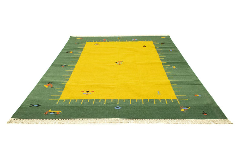 Tappeto Kelim - Tendenza - 300 x 200 cm - giallo