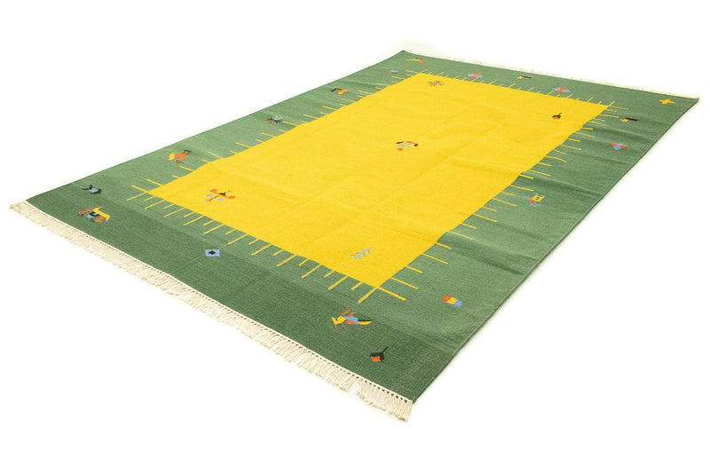 Tappeto Kelim - Tendenza - 300 x 200 cm - giallo
