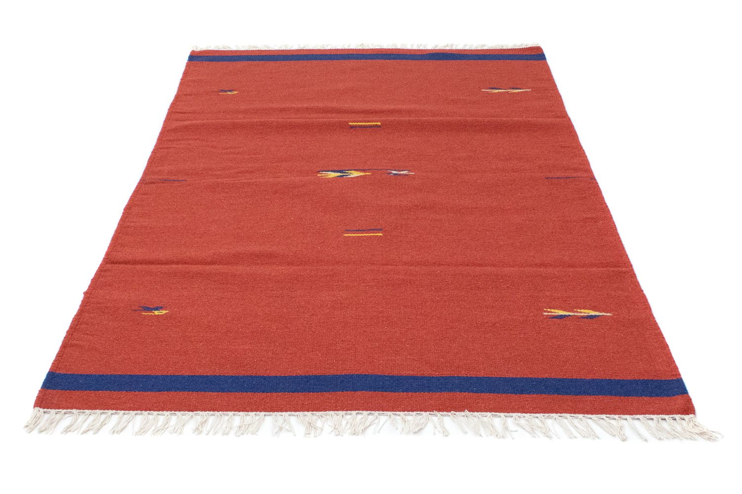 Tappeto Kelim - Tendenza - 180 x 120 cm - rosso