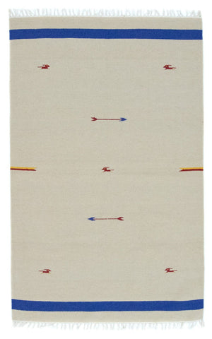 Tappeto Kelim - Tendenza - 180 x 120 cm - beige