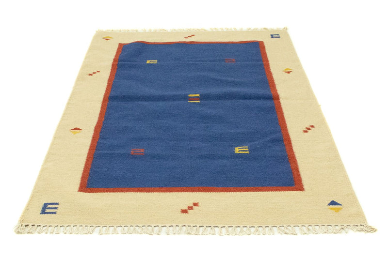 Tappeto Kelim - Tendenza - 180 x 120 cm - blu