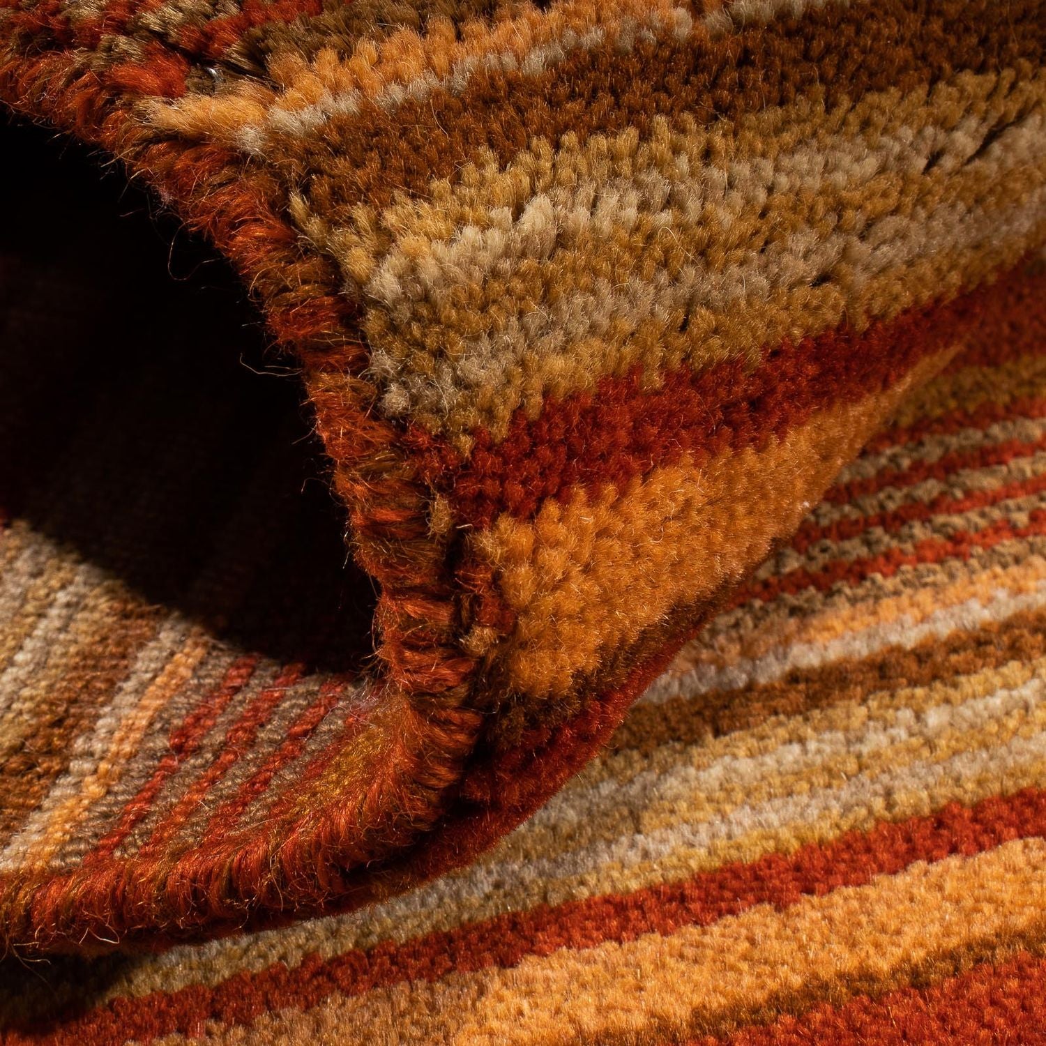Tappeto Gabbeh - Loribaft Softy - 122 x 73 cm - multicolore