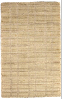 Tappeto di lana - 89 x 55 cm - beige