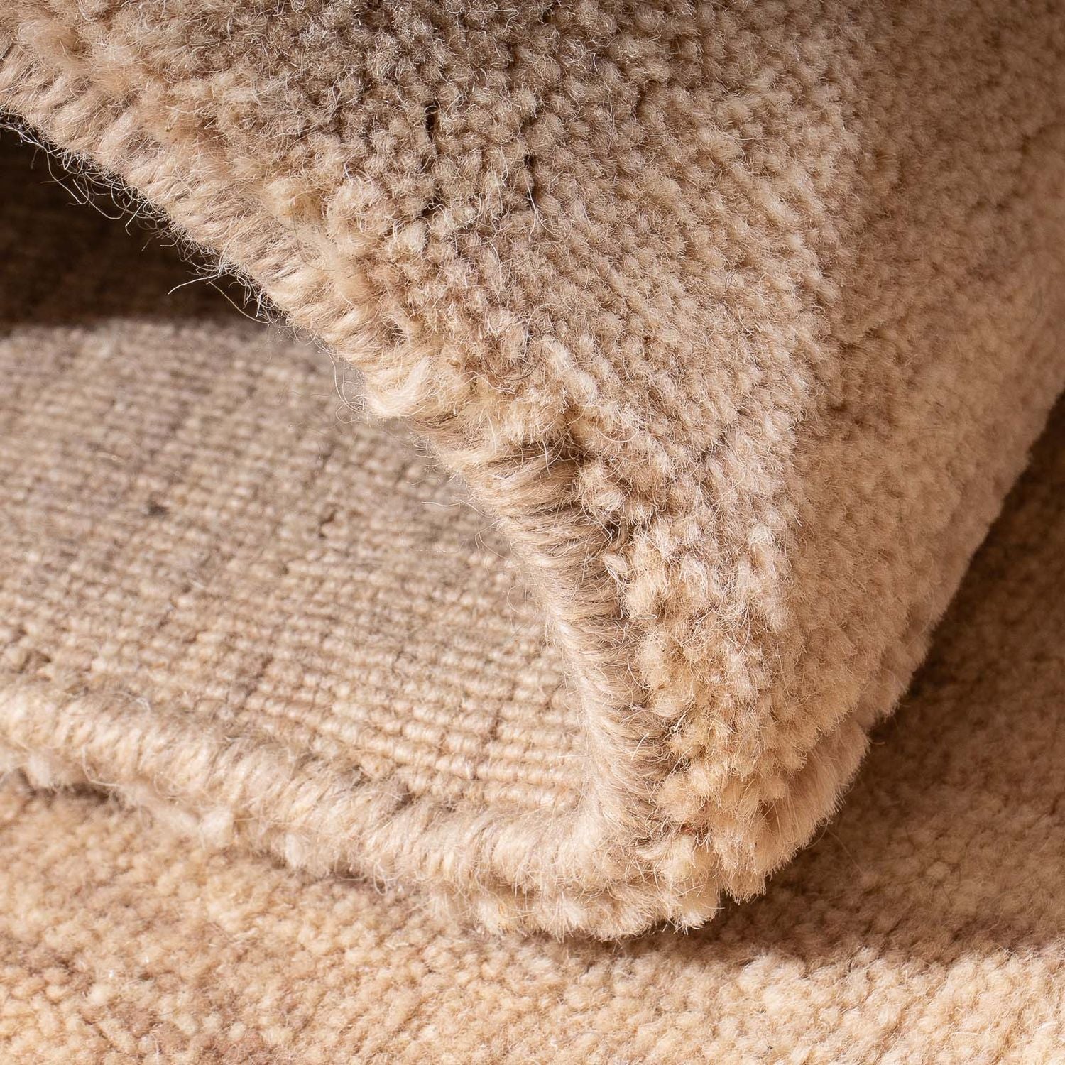 Tappeto Gabbeh - Loribaft Softy - 117 x 85 cm - beige chiaro