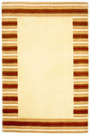Tappeto di lana 116x177cm - Tappeto di lana - Rettangolo / Beige / 116 x 177 cm Rettangolo
