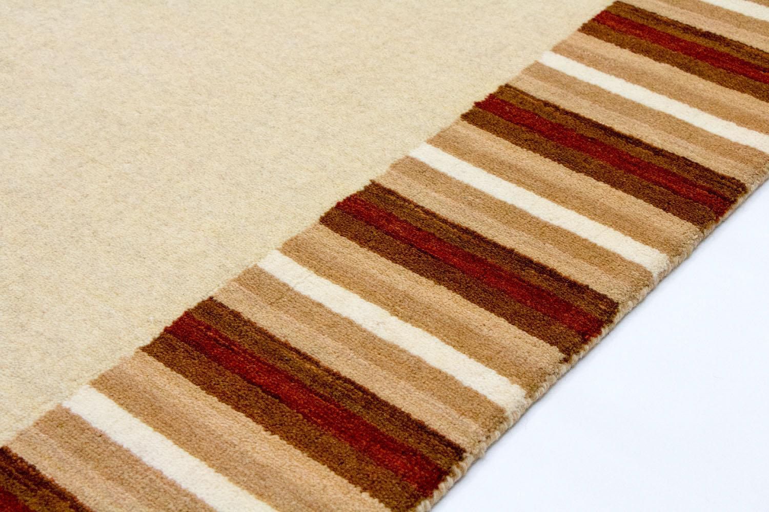 Tappeto di lana - 177 x 116 cm - beige