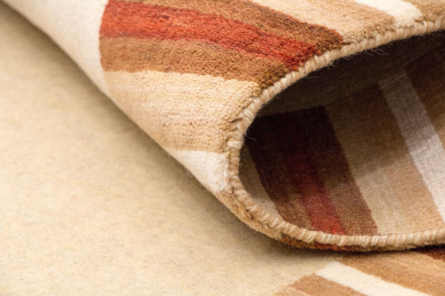 Tappeto di lana - 177 x 116 cm - beige