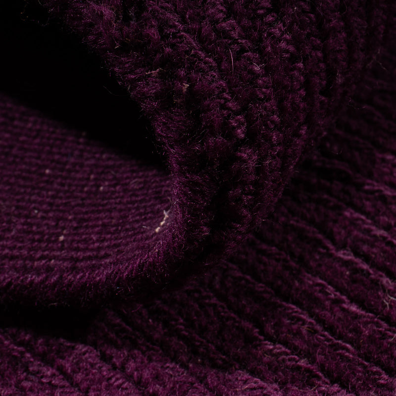 Tappeto Gabbeh - Loribaft Softy - 138 x 63 cm - viola