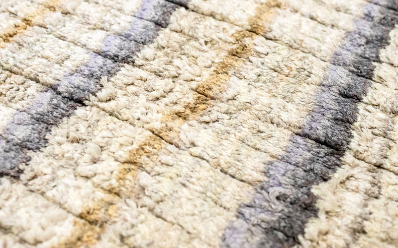Tappeto in viscosa - 180 x 94 cm - multicolore