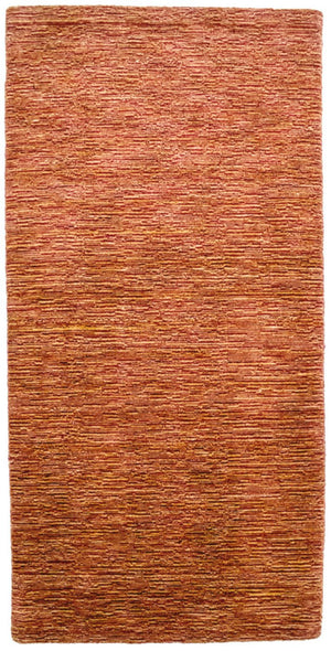 Tappeto di lana - 136 x 72 cm - marrone