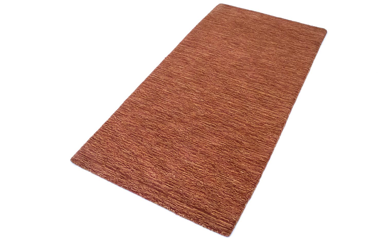 Tappeto di lana - 136 x 72 cm - marrone