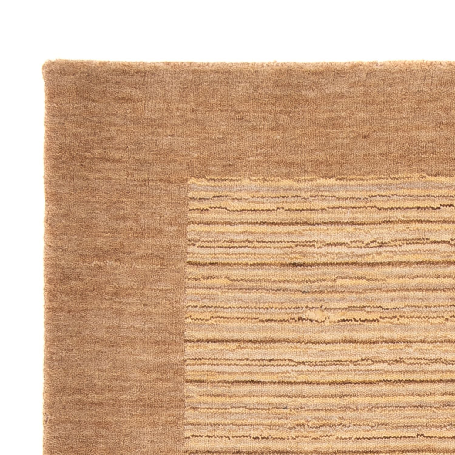 Tappeto Gabbeh - Loribaft Softy - 117 x 91 cm - marrone chiaro