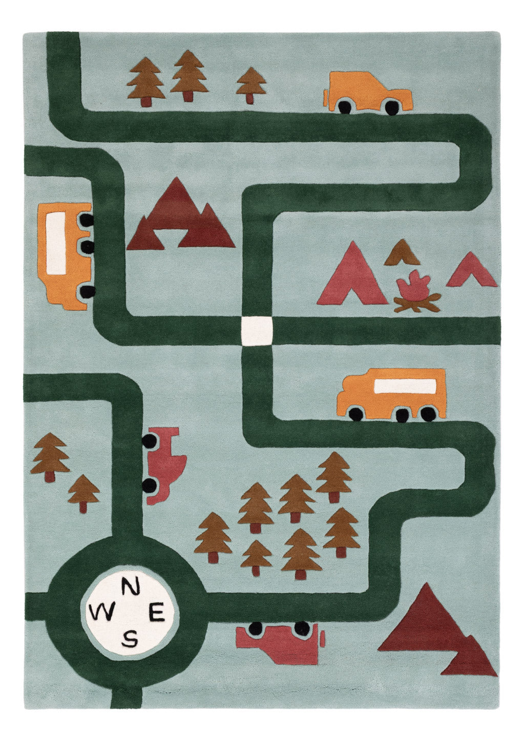 Strada Giochi Auto Tappeto per Bambini